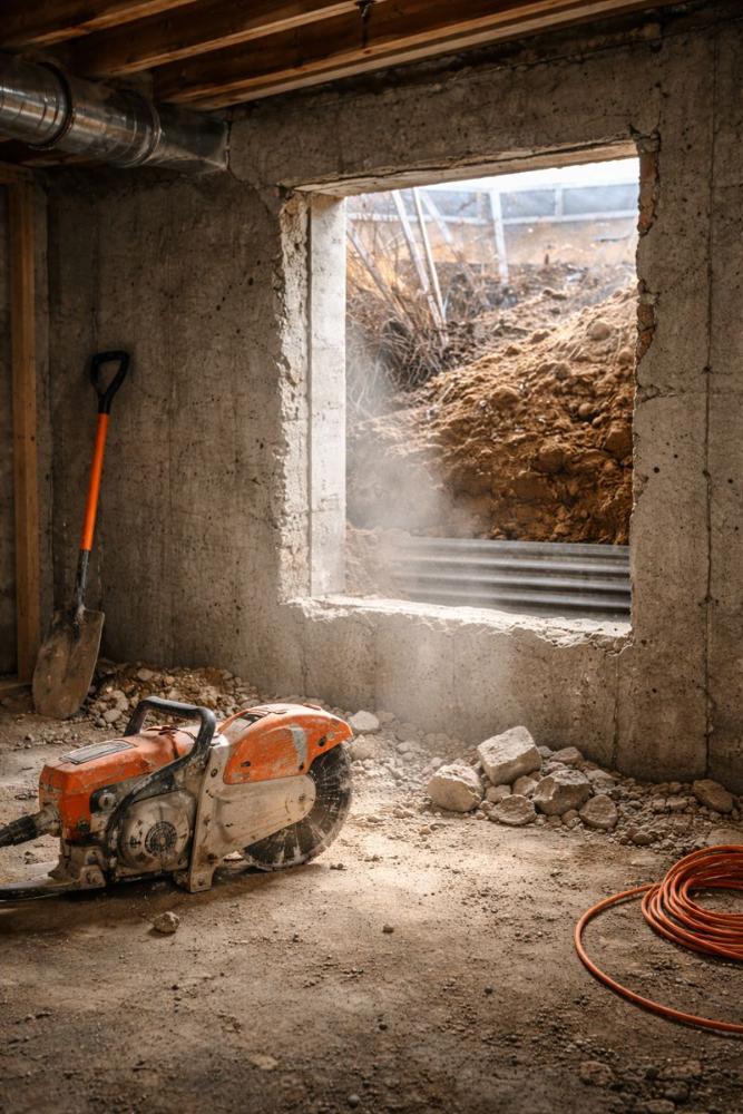 Egress Windows in the basement